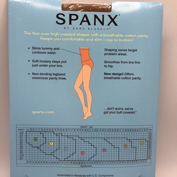 Spanx Higher Power Brief High-Waisted Panty 234 by Sarah Blakely, Cocoa Size C - Picture 2 of 3